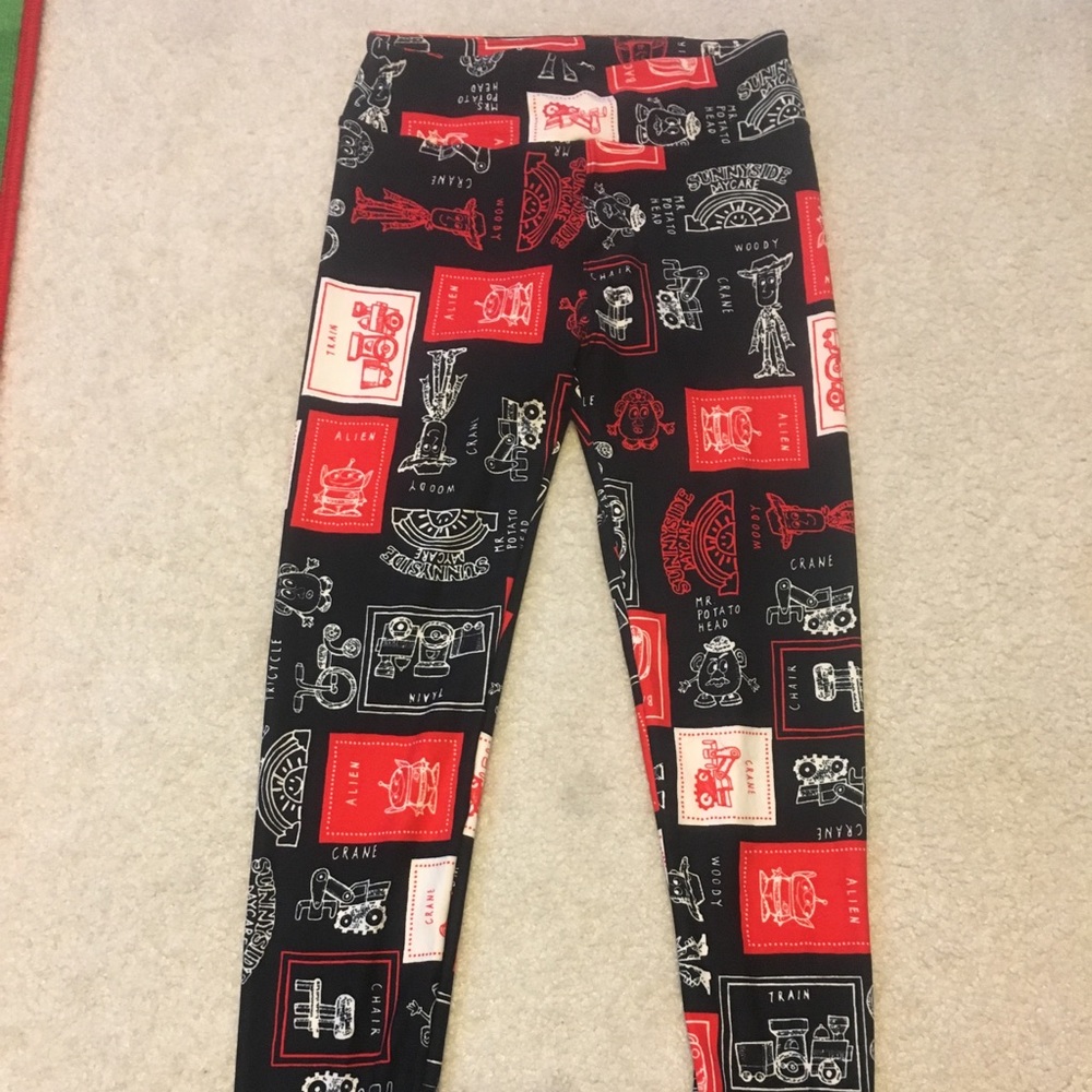 OS LulaRoe Toy Story Leggings